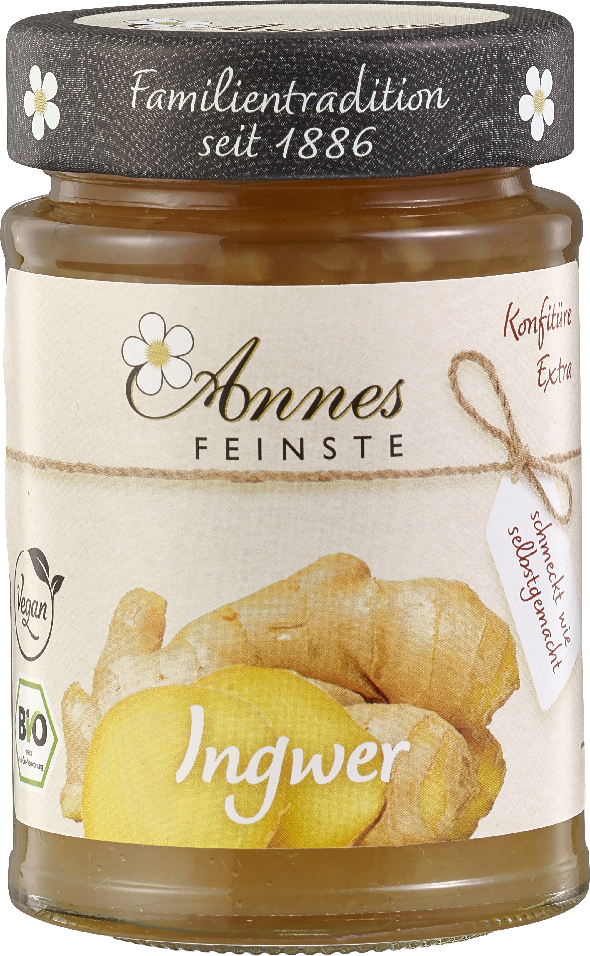 ANNES FEINSTE 	
Ingwer Konfitüre extra - 225 g 