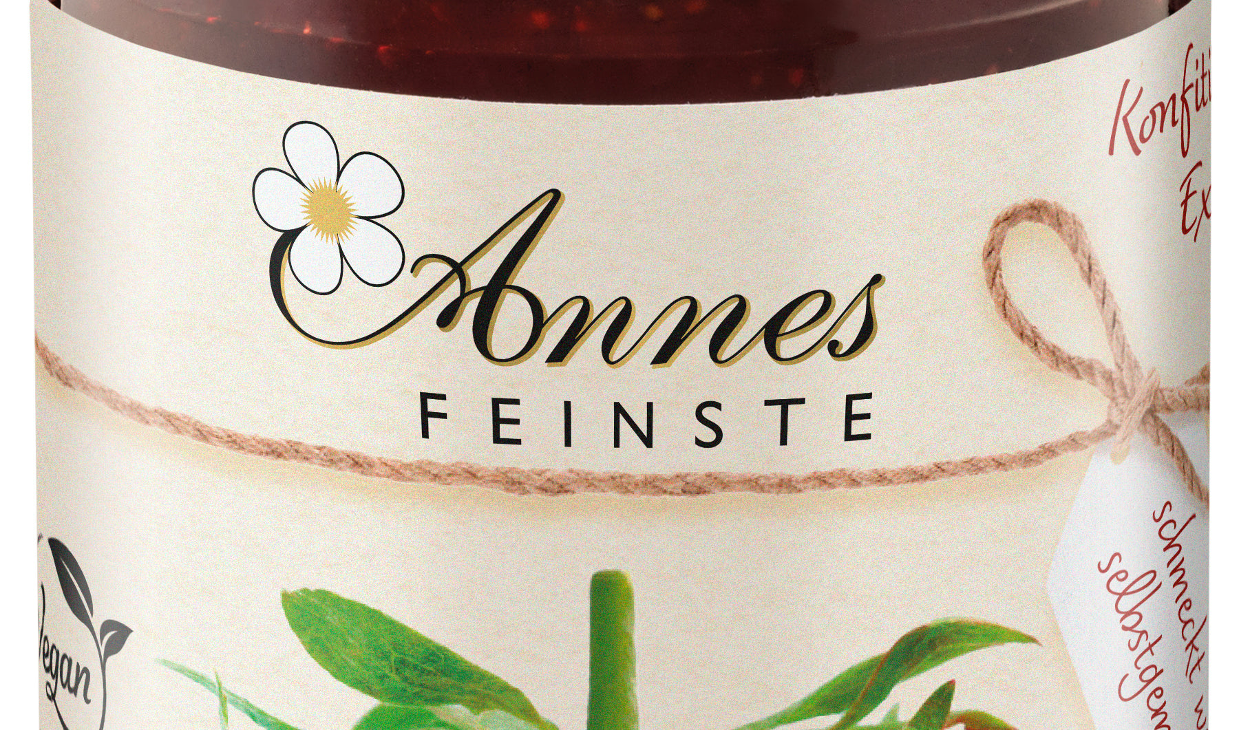 ANNES FEINSTE Erdbeer Konfitüre extra - 225 g