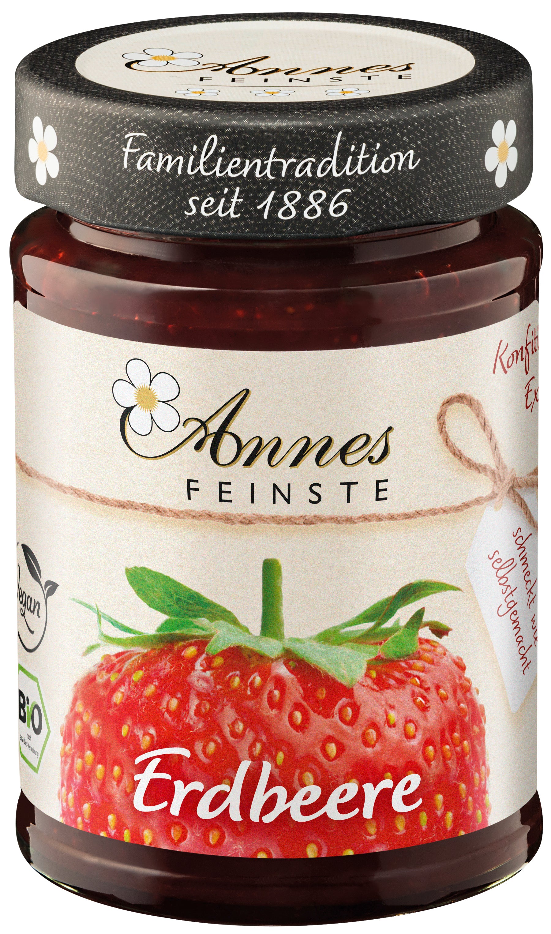 ANNES FEINSTE Erdbeer Konfitüre extra - 225 g