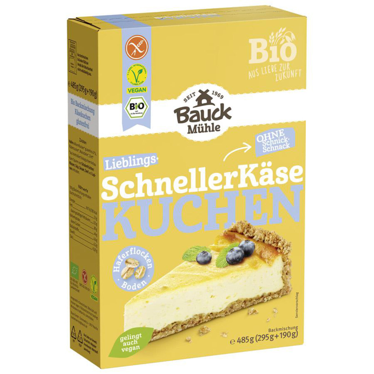 BAUCKHOF Schneller Käsekuchen - 485 g