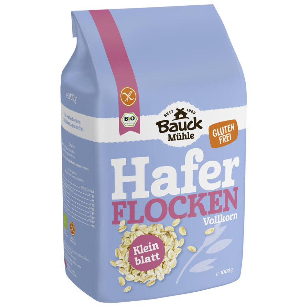 BAUCKHOF Haferflocken Kleinblatt - 1 kg