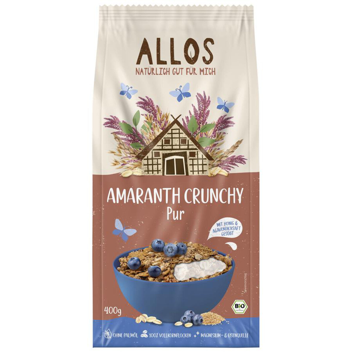 ALLOS  Amaranth Crunchy Pur - 400 g