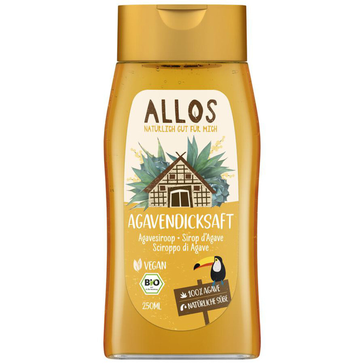 ALLOS Agavendicksaft Spender 250 ml