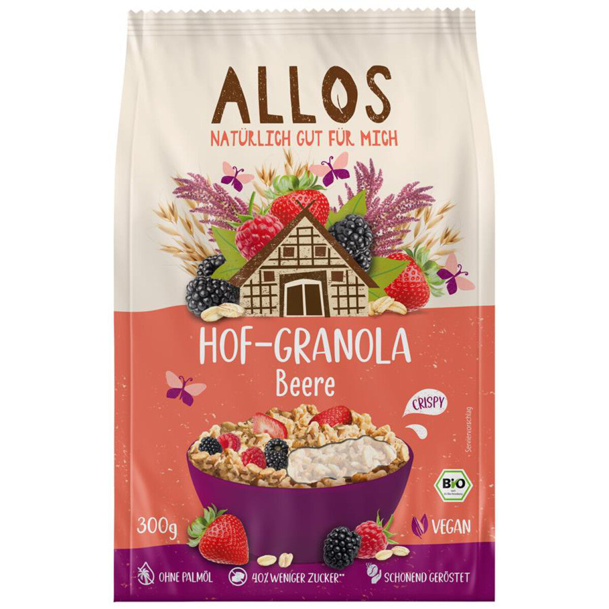 ALLOS Hof-Granola Beere - 300 g