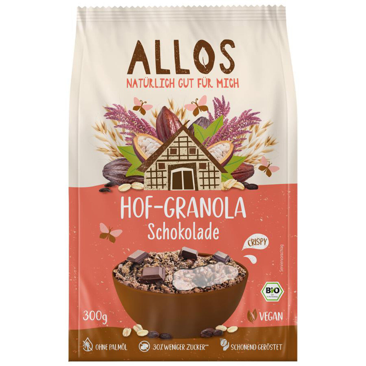 ALLOS Hof-Granola Schokolade - 300 g