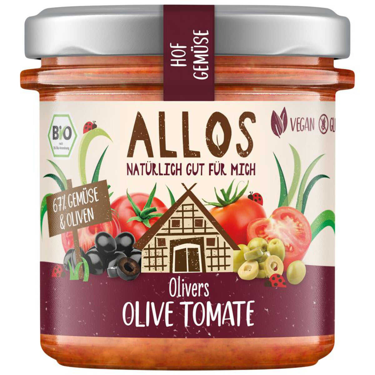 ALLOS Hof-Gemüse Olivers Olive Tomate - 135g 