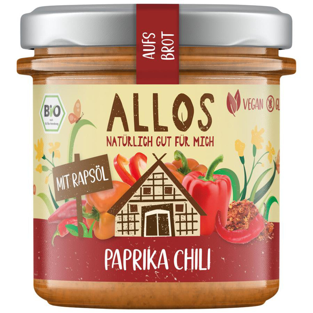 ALLOS Auf's Brot Paprika Chili - 140 g