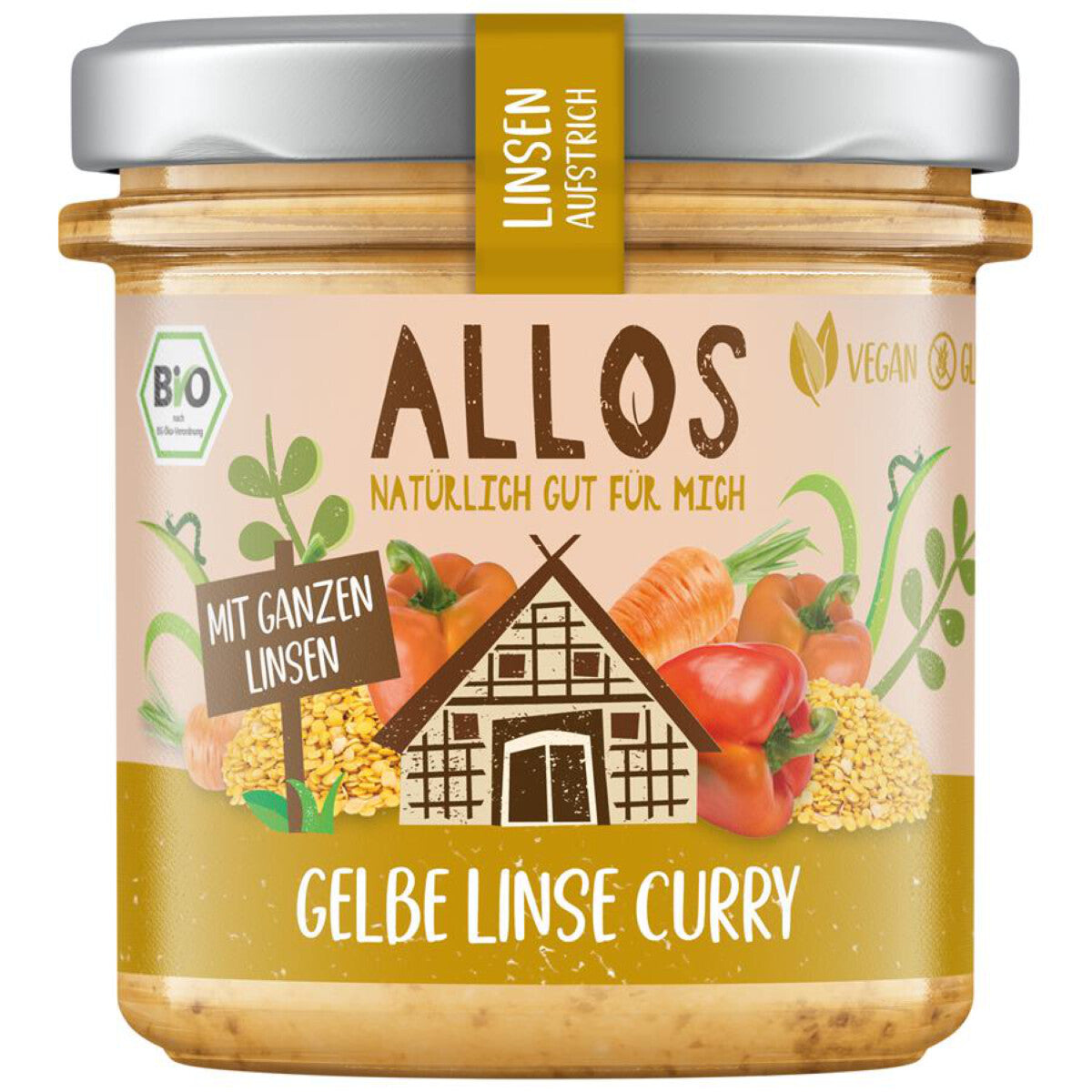 ALLOS Gelbe Linse Curry - 140 g