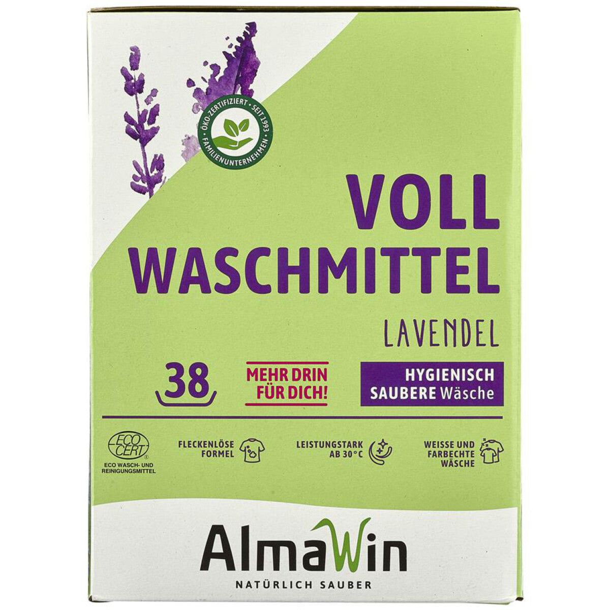 ALMAWIN Vollwaschmittel - 2 kg