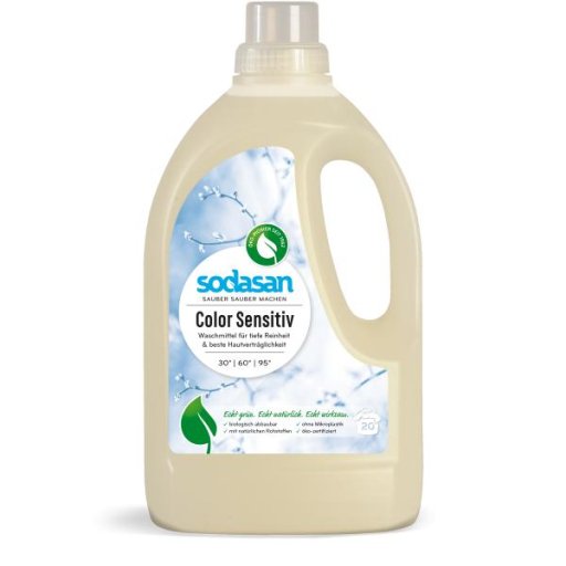 SODASAN Color sensitiv Flüssigwaschmittel - 1,5 l