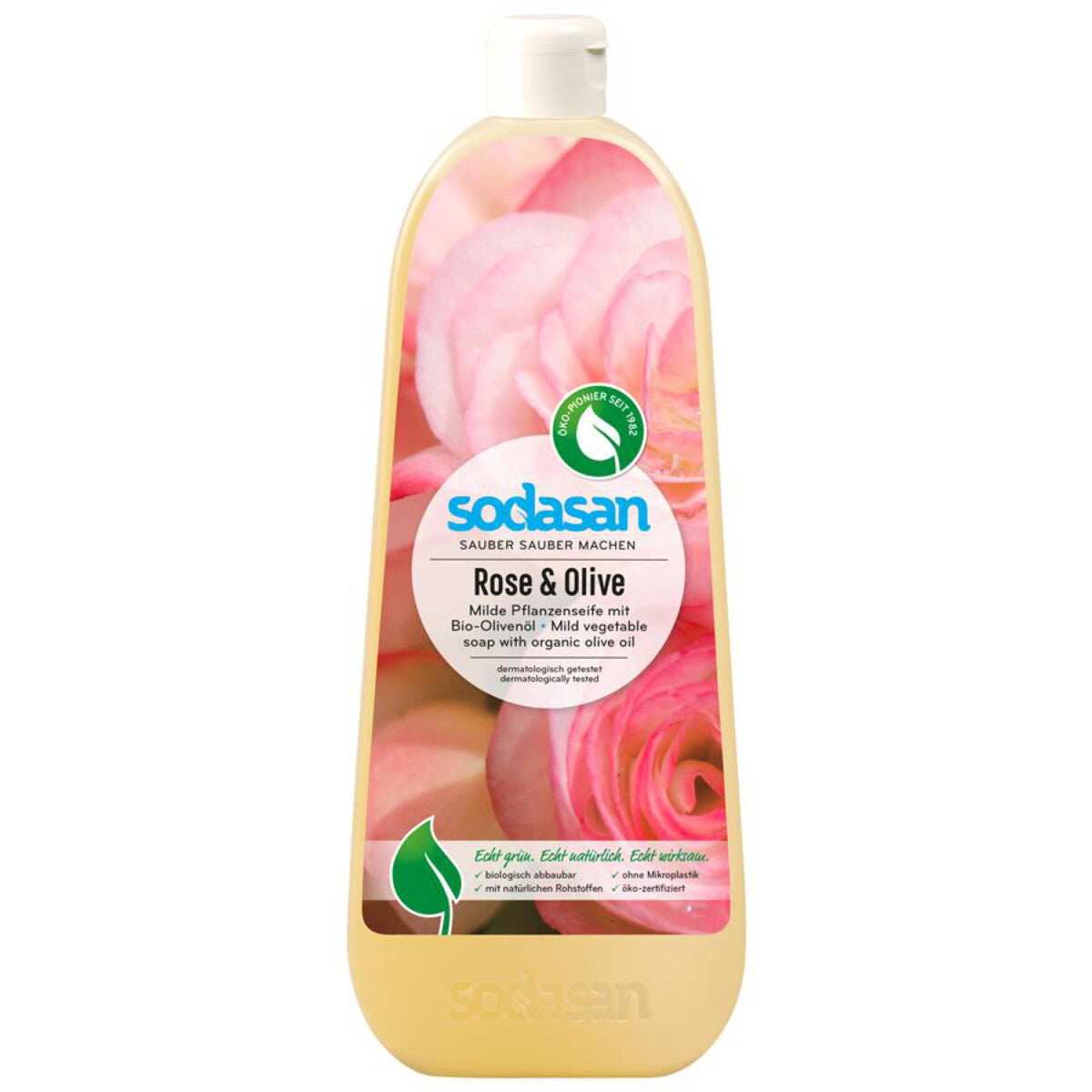 SODASAN Rose & Olive Seife - 1 l