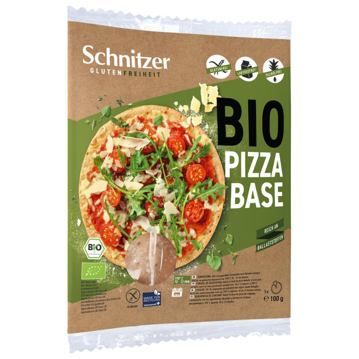 SCHNITZER Pizzabase - 100 g