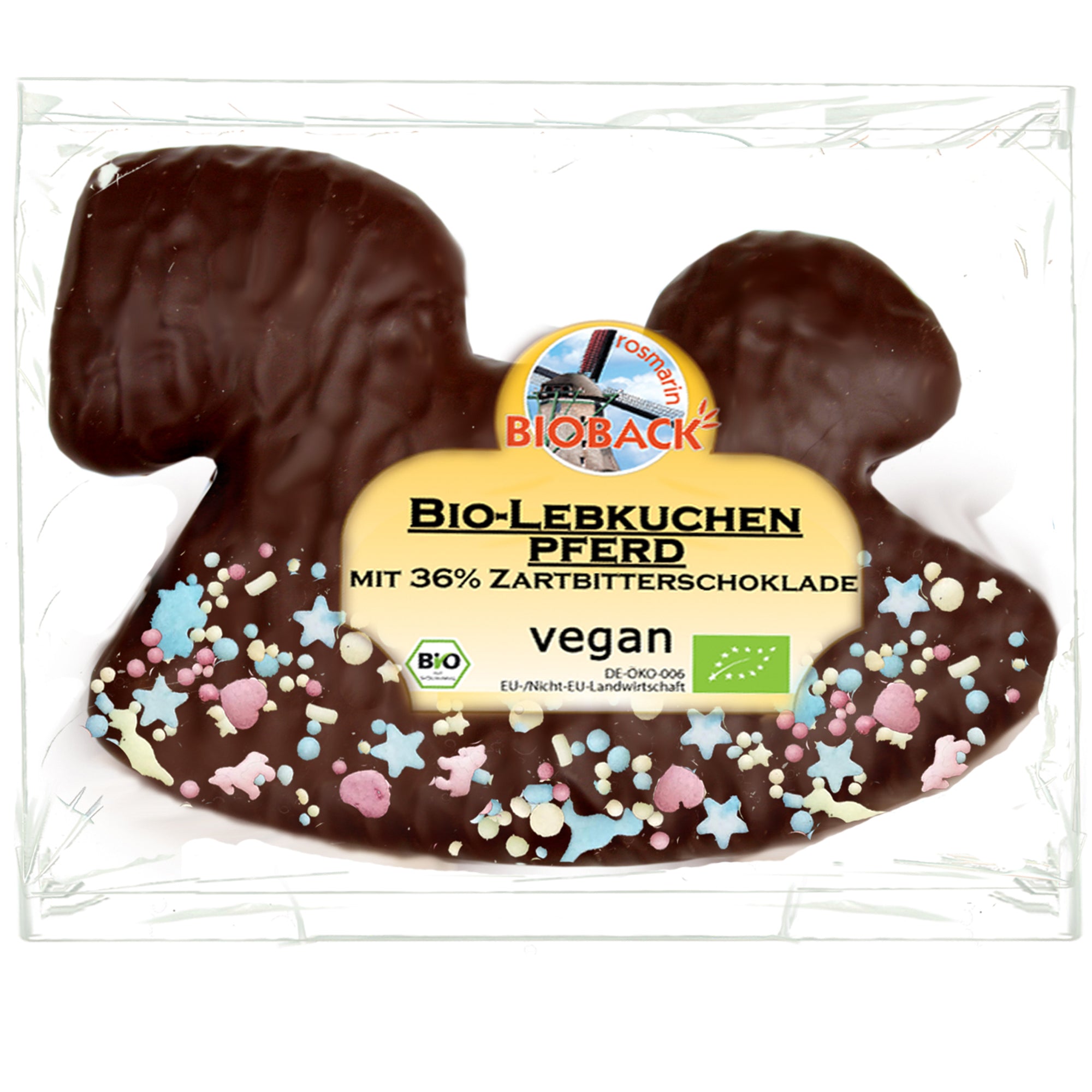 ROSMARIN BIOBACK Lebkuchen Pferd  Streusel - 76 g 