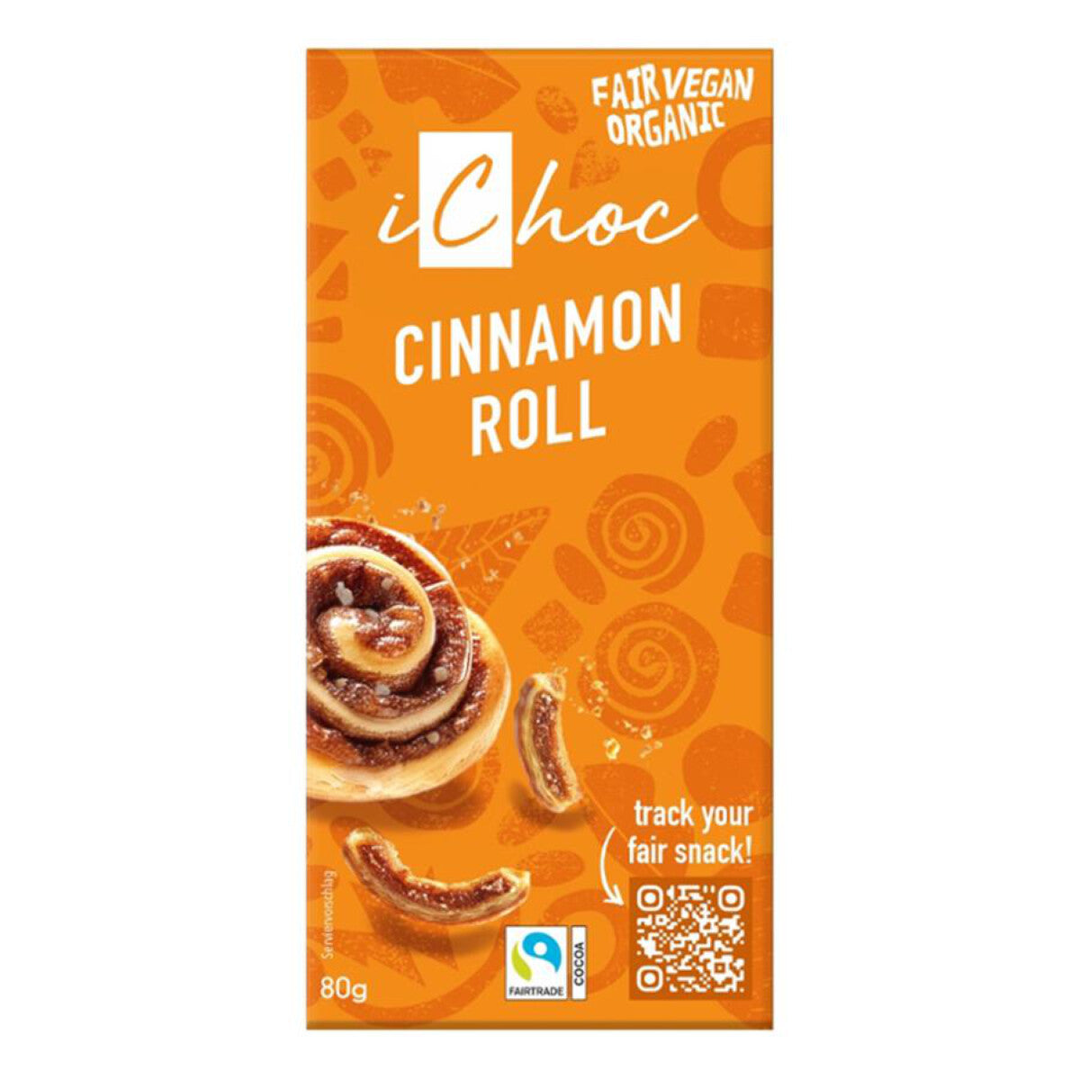 ICHOC Cinnamon Roll - 80 g