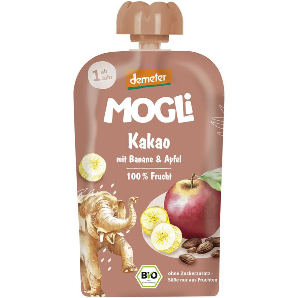 MOGLI Quetschi Banane-Kakao - 100 g