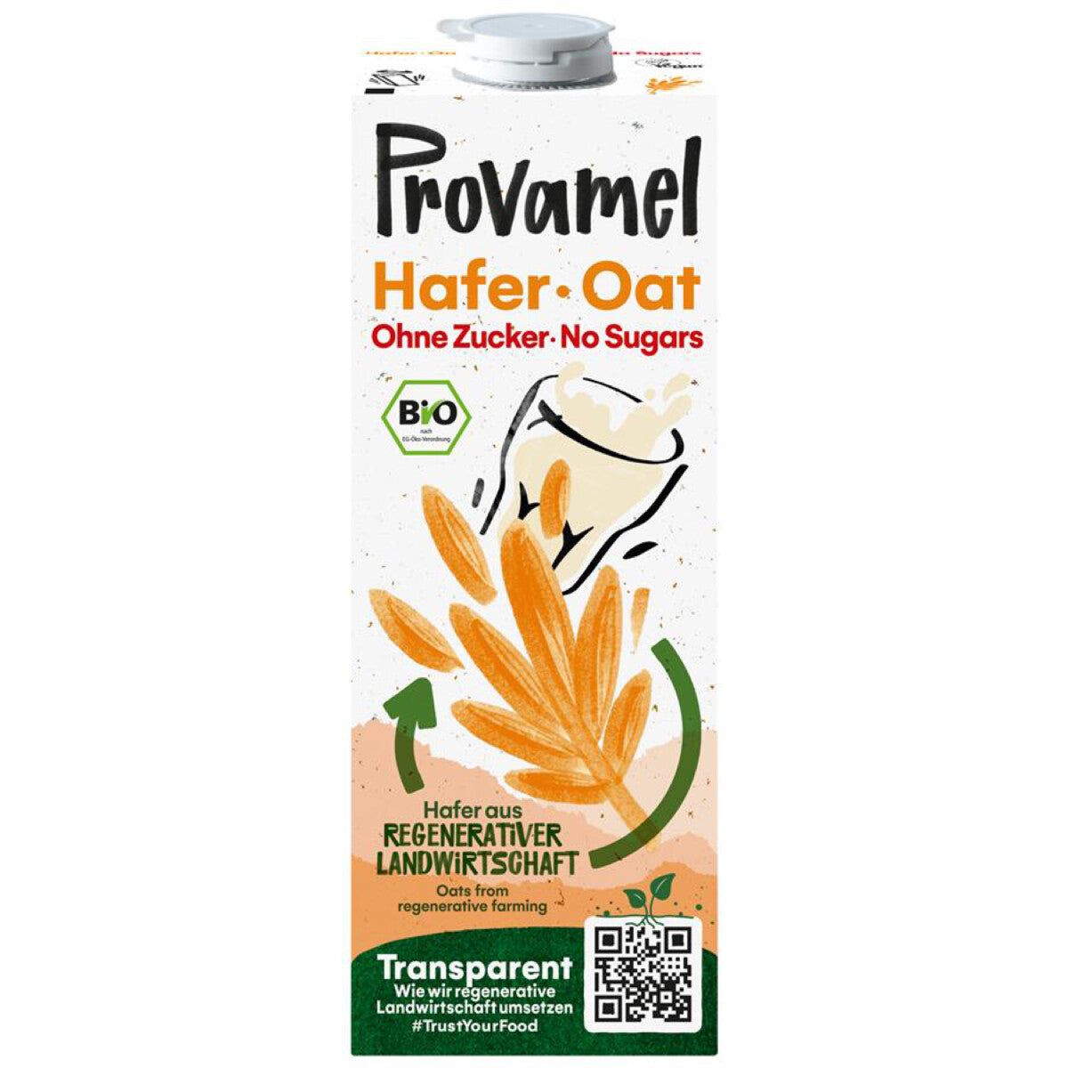 PROVAMEL Haferdrink ohne Zucker - 1 l