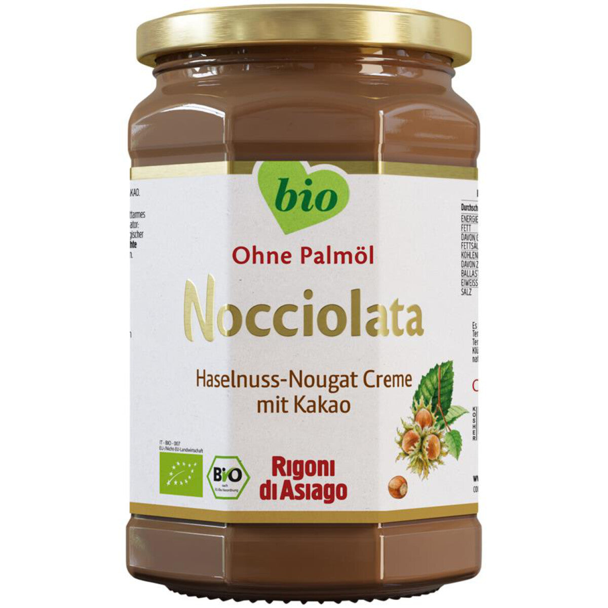 RIGONI DI ASIAGO Nocciolata Nuss-Nougat - 650 g