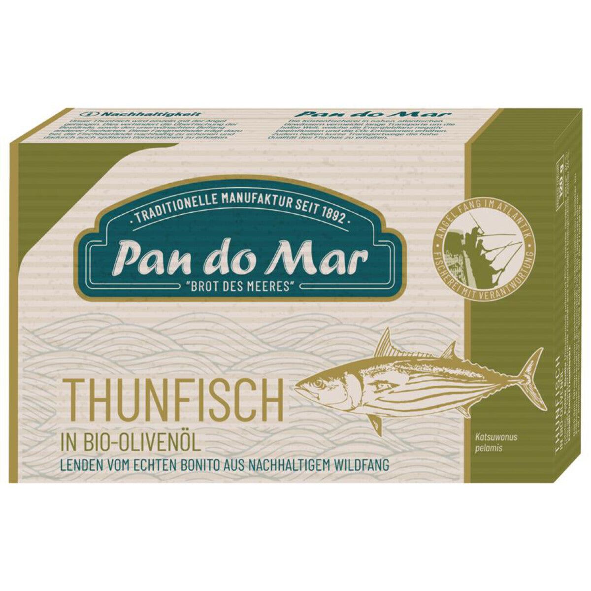 PAN DO MAR Thunfisch in Olivenöl - 120 g