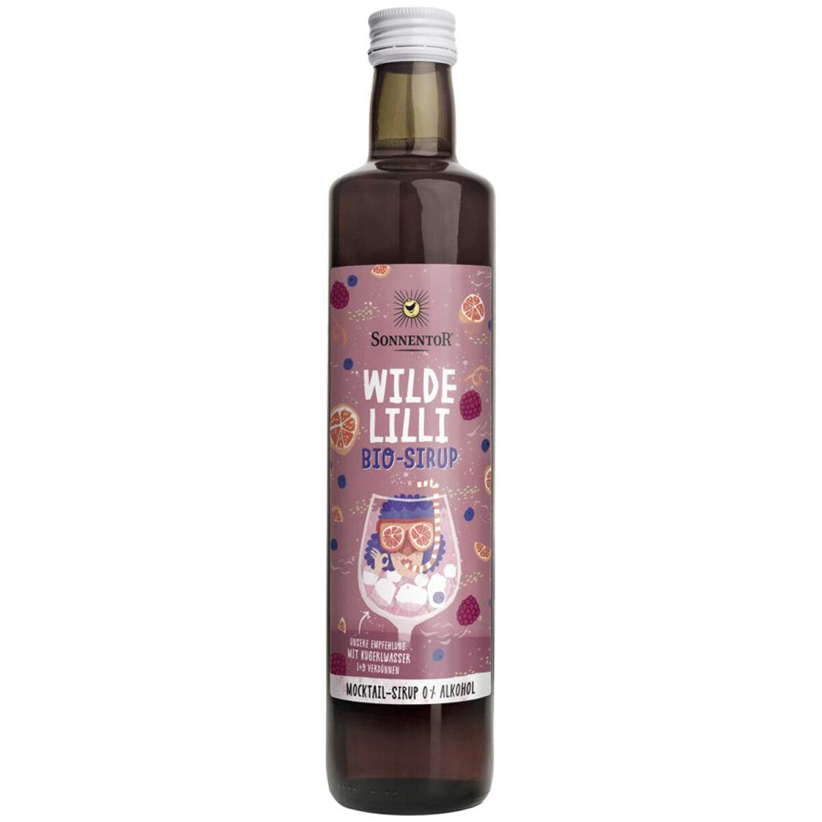 SONNENTOR Wilde Lilli Sirup - 0,5 l