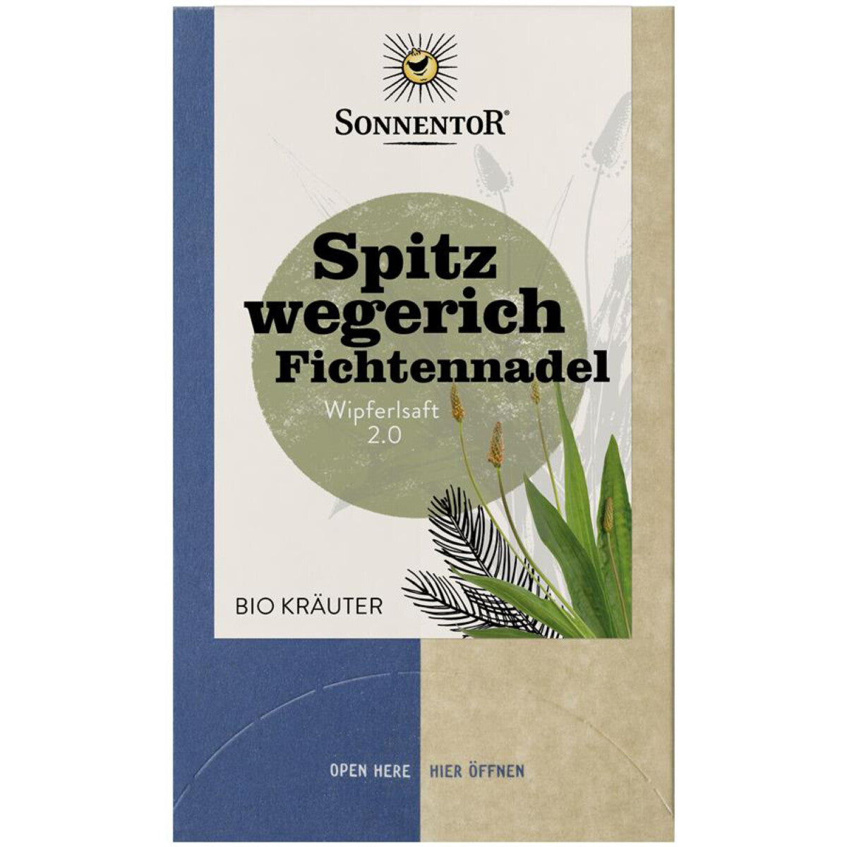 SONNENTOR Spitzwegerich-Fichtennadeln - 18 Btl