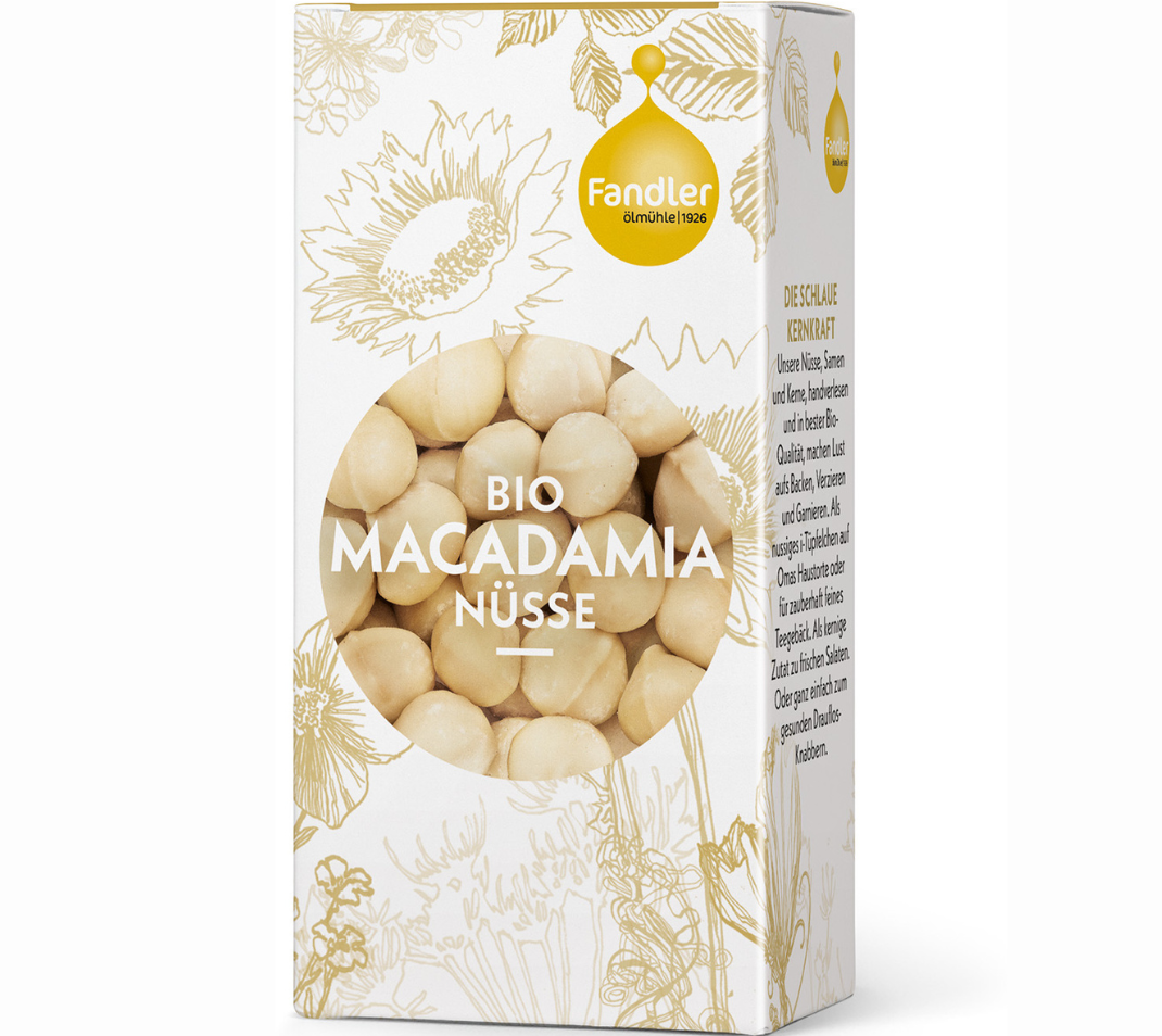 FANDLER Macadamianüsse - 160 g 