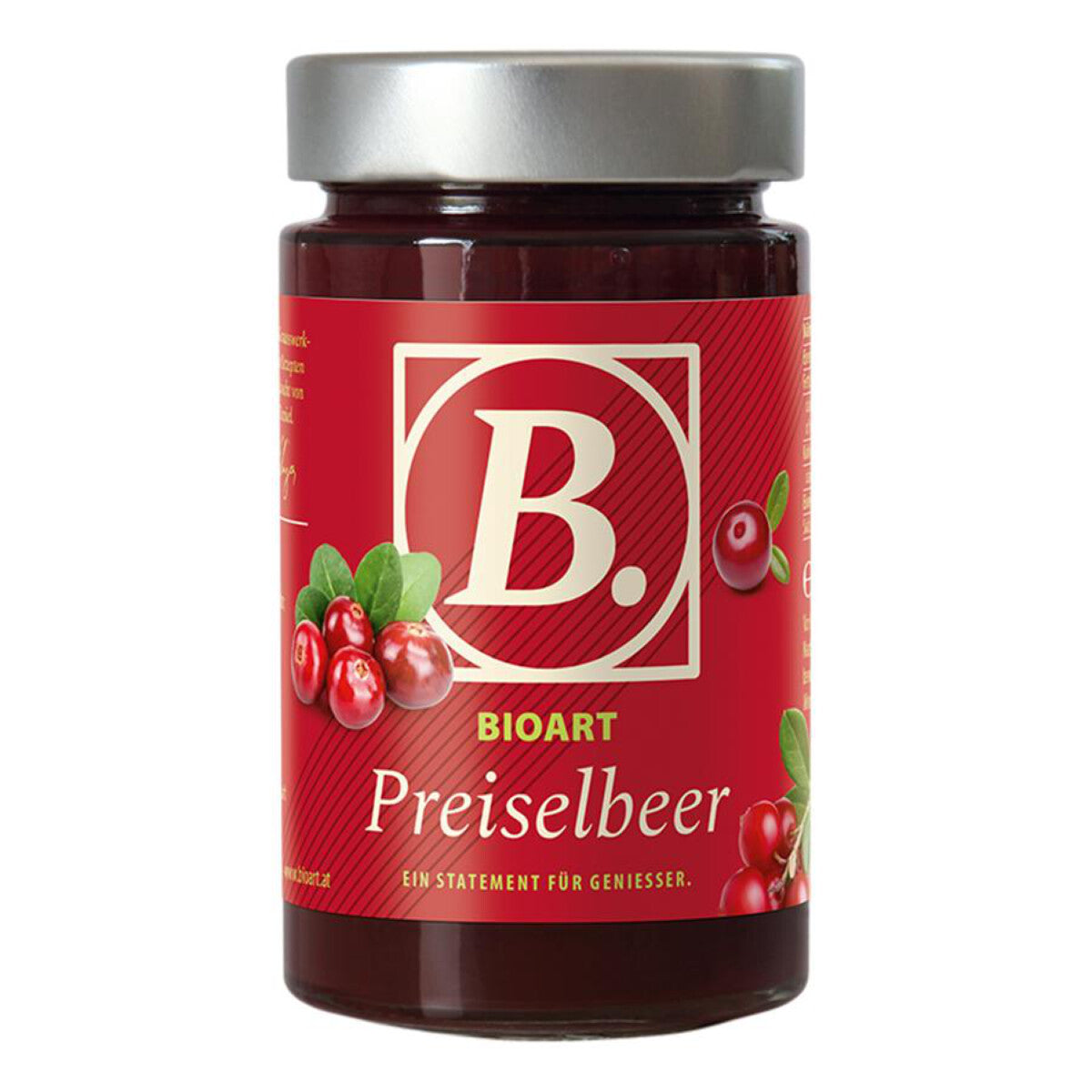 BIOART Preiselbeer Marmelade - 250 g