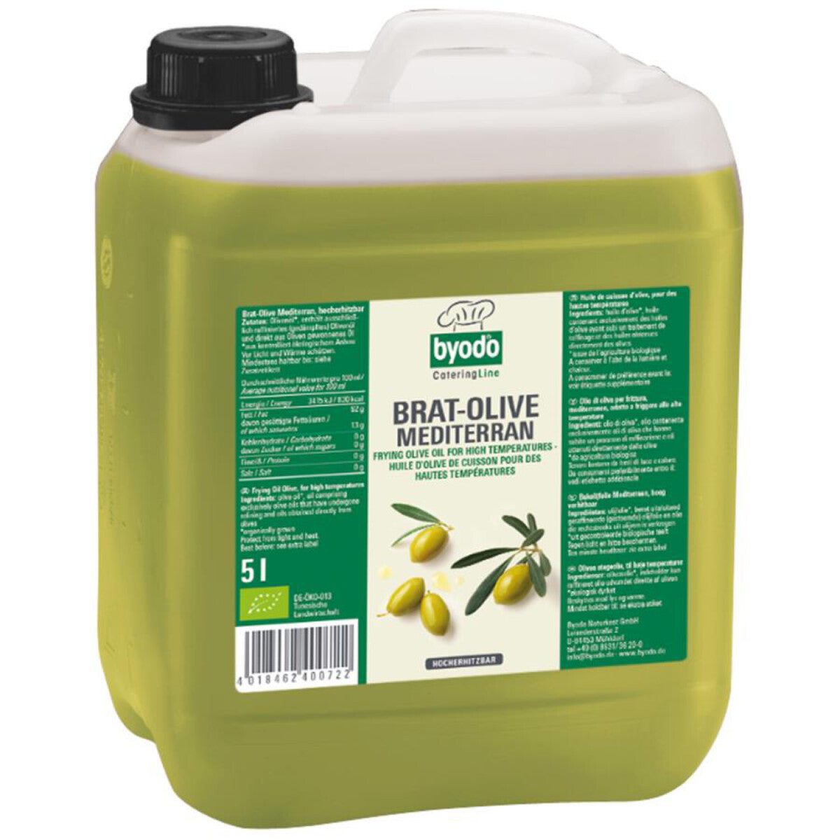 BYODO Brat-Olive mediterran - 5 l