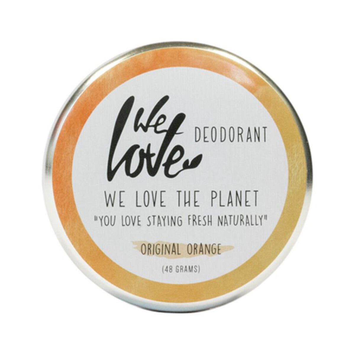 WE LOVE THE PLANET Deocreme Original Orange - 48 g