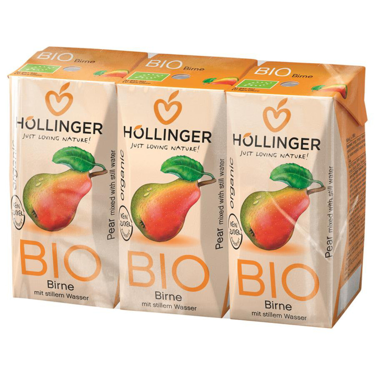 HÖLLINGER Birnensaft g'spritzt - 3 x 0,2 l