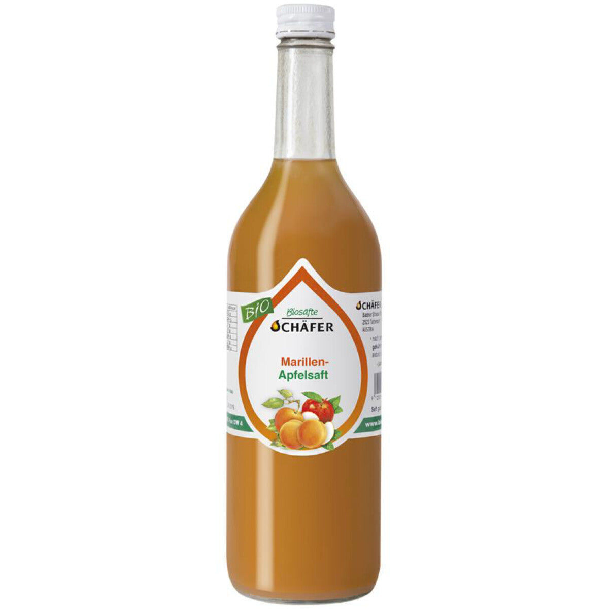 SCHÄFER Marillen-Apfelsaft - 0,7 l